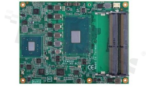 moduł procesorowyCOM Express; procesor IntelCore Xeon/i7/i5/i3 7th Gen; do 32 GB RAM; LAN; 4x SATA; 4x USB 3.0; 8 USB 2.0; DIO; LVDS; 3x DDI; PCIe x16; 8x PCIe x1; LPC; SPI; I2C; 2xCOM; temperatura pracy od -40+85C