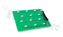 Test board for evaluation modules 