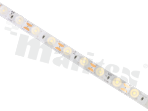 Taśma LED; typ Lens 2-LEDowy mono white; vertical bending; biała zimna 6500K; CRI min. 90; 24V; szerokość 12 mm; wysokość: 6.2 mm; 16W/m; 48LED/m; IP20; cięcie co 41.7mm; przewód czerwono czarny; /rolka 5 metrów