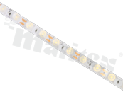 Taśma LED; typ Lens 2-LEDowy mono white; vertical bending; biała zimna 6500K; CRI min. 90; 24V; szerokość 12 mm; wysokość: 6.2 mm; 16W/m; 48LED/m; IP20; cięcie co 41.7mm; przewód czerwono czarny; /rolka 5 metrów