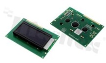 Wyświetlacz LCM; LCD znakowy; 16x4 znaków; FSTN; z podświetlenia LED białym; Super czerń; kąt patrzenia 6:00; dodatklowa czcionka English-Japanese;