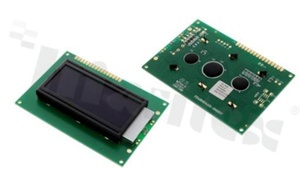Display LCM; LCD character; 16x4 chars; FSTN; white LED; Super black; view 06:00; additional font English-Japanese;