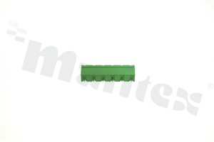 Pluggable terminal block; pitch 7.50mm; 6-ways; male; vertical pin header; open type; UL 300V/15A