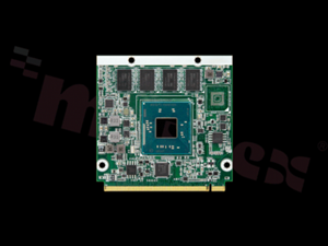 Moduł; Qseven; Atom E3800; RAM: 2GB/ 4GB; 8xUSB; LAN; Analog RGB/ DVI; LCD; Audio; 2xSATA; 3xPCIex1; SDIO; temp.pracy: -40+80C