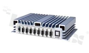 Bezwentylatorowy komputer przemysłowy; IntelCeleron J1900; VGA; HDMI; 4xUSB; 4xCOM; 2xLAN; Audio; temp. pracy: -20+60C; zasilanie 9-36V DC