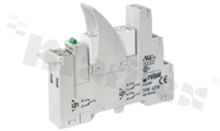 Interface relay; contact rating current 8A; coil voltage 12VDC; changeover contacts (2P); 8A/24 VDC; 8A/230VAC