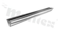 Lens for LED high power; angle: 9 do 24 degrees ; Number of LEDs: optyka liniowa; Dimensions: 600x28mm; Height: 18.7mm; material: PMMA; Fastening: snaps