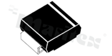 Dioda Transil (TVS); 1500W; 150V; 6.2A; dwukierunkowa; -55+150 st.C; SMD; DO214AB(SMC)