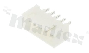 Złącze Kablowe do PCB; w rastrze 2.50mm; 5-stykowe; montaż THT; męskie; pionowe; 250V/3A