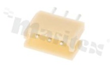 Złącze Kablowe do PCB; w rastrze 2.50mm; 3-stykowe; montaż THT; męskie; pionowe; 250V/3A