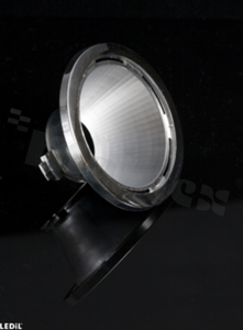 Reflector for LED COB; angle: 9 to 41 degrees FWHM; Number of LEDs: 1; Dimensions: round 50mm; Height: 22.6mm; meterial: PC; Fastening: socket