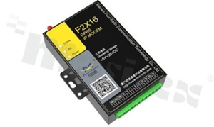 Modem M2M Four-Faith F2416; 3G UMTS/WCDMA/HSDPA/HSUPA (850/1900/2100MHz); 2 x RS232 or 1x RS485(422) + 1x RS232; SMA; terminal block connector; 5-36V DC power supply; operating temperature -35+75 deg.C; IP30