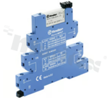 Interface relay; rating current 6A; coil voltage 6VAC,6VDC; contact SPDT; contact load capacity 6A/250VAC,6A/24VDC; push-in clamps
