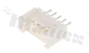 Złącze Kablowe do PCB; w rastrze 2.00mm; 5-stykowe; montaż THT; męskie; pionowe; 125V/2A