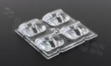Soczewka C15021_STRADA-2X2-SCL, asymetryczna, do diod LED High Power CREE XB-H; XHP35 HI; XM-L2; XP-G2; XP-L; XP-L HI; XT-E, Ledil