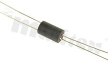 Ferryt osiowy; 1.5X2; zwojowy; Z=155Ohm przy 10MHz; Z=290Ohm przy 50MHz; Z=335Ohm przy 100MHz