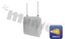 Industrial EN50155 IEEE 802.11 a/b/g/n wireless access pointwith 2x10/100/1000Base-T(X); M12 connector; operating temperature -25+70 deg.C; supply 12...48VDC; connector M23