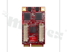 Karta rozszerzeń mPCIe -> 2 porty PoE; temp. pracy: 0+70 st.C