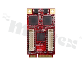 Karta rozszerzeń mPCIe -> 2 porty PoE; temp. pracy: 0+70 st.C