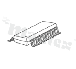 MBI5035GP-B 16 channel, supply voltage 3.3/5V,  output current 3-40mA, SOP24-300-1.00