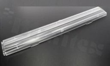 Soczewka F16048_LINNEA-UP, kąt asymetryczny, W:285x40mm H:10.3mm, do diod LED High Power CREE XP-E, LEDIL, RoHS