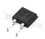 Dioda Schottky SiC; 600V; 8A; 107W; 1.5V; 395pF; -55+175 st.C; SMD; TO-263-2