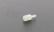 Tulejka dystansowa; plastikowa; sześciokątna; gwint M2 wewnętrzny-zewnętrzny; wysokość dystansu 6.0mm