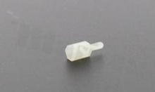 Tulejka dystansowa; plastikowa; sześciokątna; gwint M2 wewnętrzny-zewnętrzny; wysokość dystansu 6.0mm