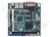 Komputer jednopłytowy MINI-ITX; AMD LX800; RAM+1GB; 4xCOM; 4xUSB; 2xLAN; VGA; HDMI; TTL/LVDS; DIO; Audio; PS/2; IDE; FDD; LPT; temp. pracy: 0+60C; zasilanie: ATX