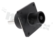 Złącze: zasilające DC; gniazdo; ES-250A; 1,5kV; PIN: 1; IP67; 70mm2, czarne