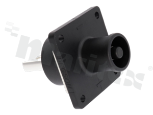 Złącze: zasilające DC; gniazdo; ES-250A; 1,5kV; PIN: 1; IP67; 70mm2, czarne