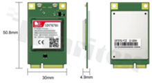 Moduł; LPWA; LTE-M/NB-IoT/2G; FOTA; 3.0-4.6V; Mini PCIe; 50.8x30x4.9mm; Global; TX1.0