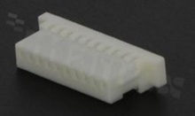 Crimp terminal housing; pitch 1.00mm; 10-contacts; female; applicable wire AWG#28-32; 50V/1A