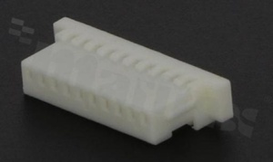 Korpus złącza kablowego; w rastrze 1.00mm; 10-stykowego; żeńskie; na przewód AWG#28-32; 50V/1A