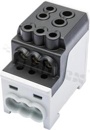 Złączka na szyne DIN; blok rozdzielczy dystrybucyjny;czarny; jednobiegunowy; 70mm2; Al/Cu;1000V AC;1500 V DC; 170 A