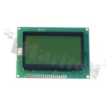 Display LGM; LCD graphic; 192x64; FSTN B&W; negative; amber LED backlighting; view 6:00; screen 104x39 mm