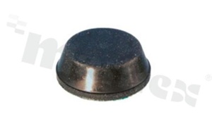 Nóżka gumowa; stożkowa; samoprzylepna; A=O12.7 x B=3.2mm