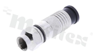 Plug F; proffesional; waterproof; for RG-11/U clamp