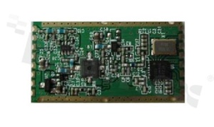 Moduł; ISM; transceiver; 433MHz; +30dBm; -120dBm; SPI; FSK/GFSK/OOK; 3.3-6.0V; SMD 16-pin