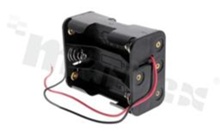 6xAA Battery holder; with 26AWG wire 15cm