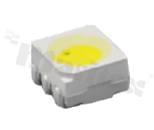 Dioda LED; PLCC6; obudowa 3433; biały zimny EZ - 5300-5500K; jasność K2 - 60-70 lm/140 mA; V8 - 3.0-3.2 V; soczewka żółyta dyfuzyjna; 120 stopni