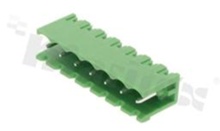 Listwa zaciskowa rozłączalna; w rastrze 5.08mm; 7-torowa; męska; pionowa; otwarta; UL 300V/16A; TUV:320V/20A