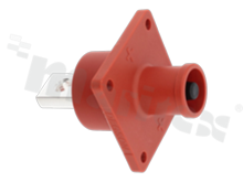 Złącze: zasilające DC; gniazdo; ES-250A; 1,5kV; PIN: 1; IP67; 70mm2, czerwone