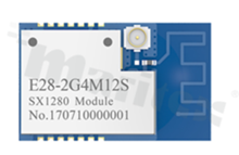 Moduł; ISM; transceiver; 2400MHz; +12.5dBm; -130dBm; SPI; SX1280; LoRa; 1.8-3.6V; SMD