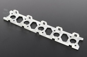 Holder for REFL-SH-05-AE-A150xx for LED; Dimensions: 150x30mm; Height: 21.15mm; material: PC; Fastening: screw