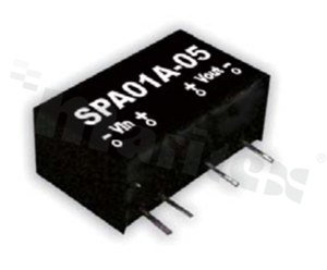 Przetwornica DC/DC; 1W; 12V; 83mA; 36-75VDC