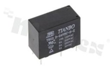 Electromagnetic relay; contact rating current 10A; coil voltage 24VDC; changeover contact (1C); 5A/30VDC; 5A/240VAC