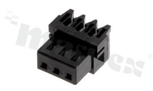 Złącze Kablowe; w rastrze 2.50mm; 3-stykowe; żeńskie; do przewodów AWG#24-28; 250V/2A