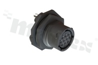 Standard Connector circular; socket; Jam Nut SZ16
