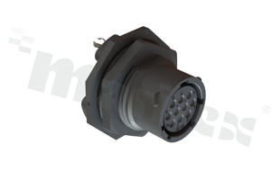 Standard Connector circular; socket; Jam Nut SZ16
